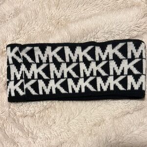 Michael Kors Monogram Black and White Headband